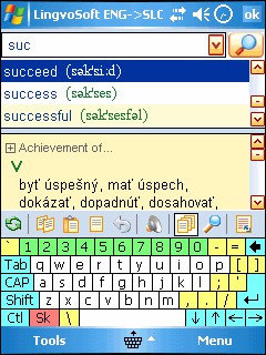 LingvoSoft Dictionary 2009 English <-> Slovak 4.1.88 screenshot